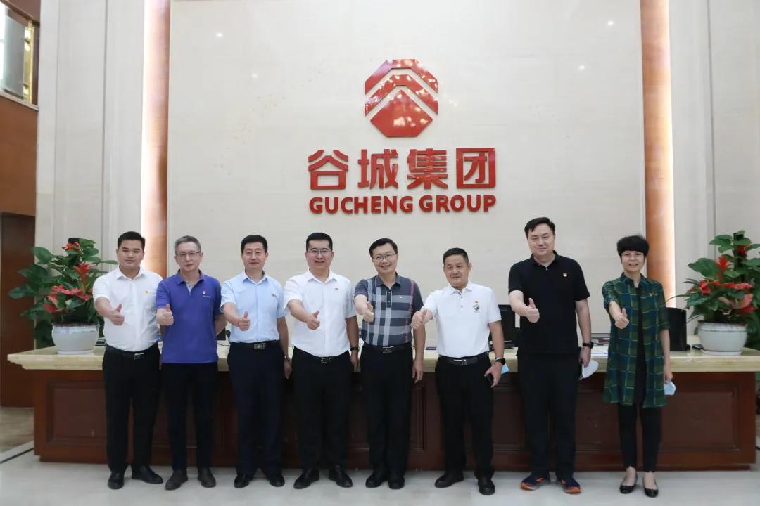廣東省委黨校聯(lián)絡指導處處長古斌一行蒞臨谷城集團調(diào)研指導黨建工作